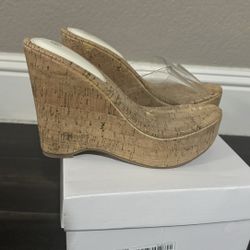 Brandnew Wedges Size 6 Retail $109.99 + Tax 