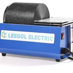 Leegol Electric Rock Tumbler Machine - Single Drum 3LB Rock Polisher (Single Barrel)