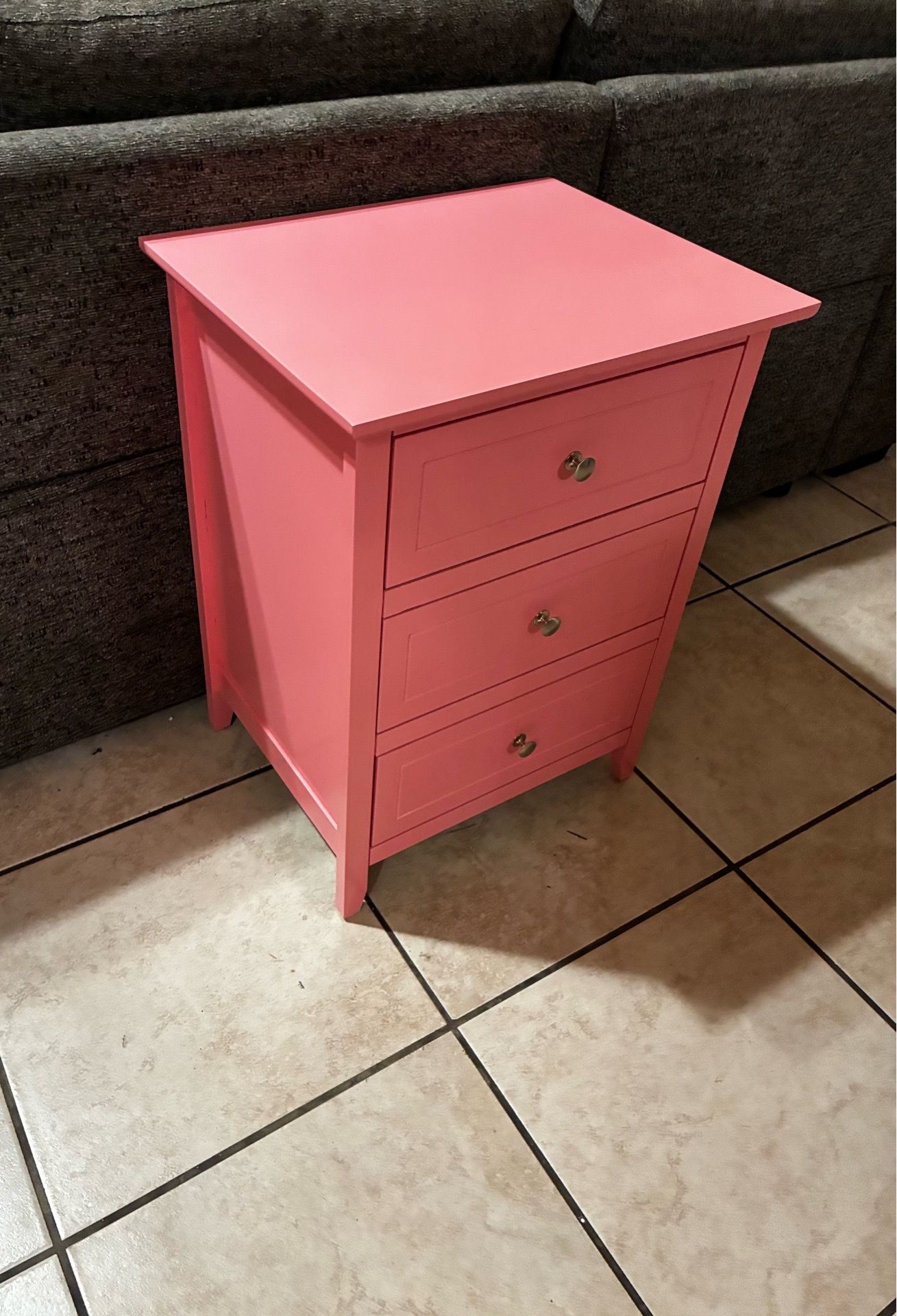 Bloom 3 Drawer ( Wood ) Nightstand