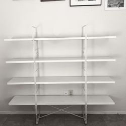 【I.k】IKEA ENETRI シェルフ　White✖️White Ikea (vintage) Enetri shelf, white | Pre-used design | Franckly
