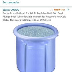 Ice Bath Tub Pool Cold Plunge