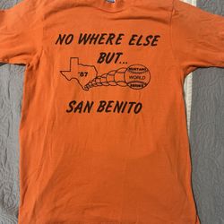 Vintage San Benito baseball 1987 shirt Single Stitch 