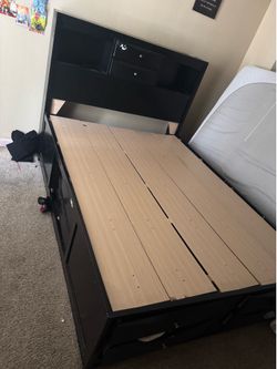 Queen bed frame