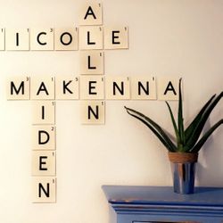 Personalized Scrabble Pieces 