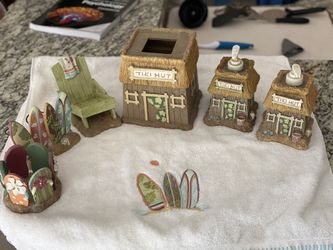 Tiki Hut / Beach Bath Accessories