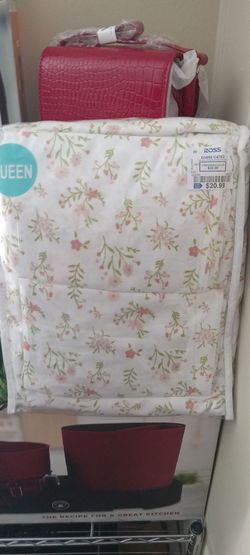 Queen Floral Bed Sheets Set