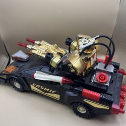 VINTAGE ROBOT COSMIC RAIDER FORCE W/Box Battery Operated Vehicle. **Not Tested