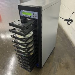 Microboards LS DVDPRM NET-20 Duplicator | 10x DVDRW + 1x DVD-ROM