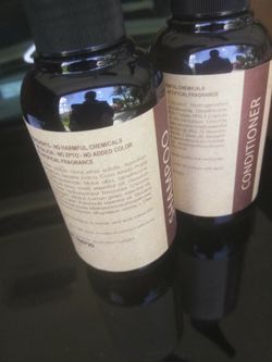 Organic shampoo & conditioner
