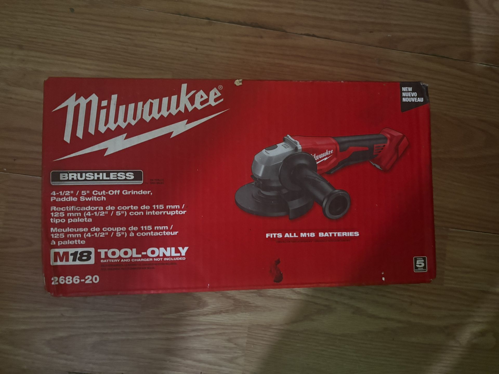 Milwaukee Grinder 