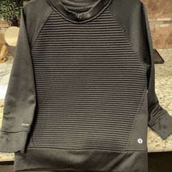 Boys Dry Fit Black Sweatshirt