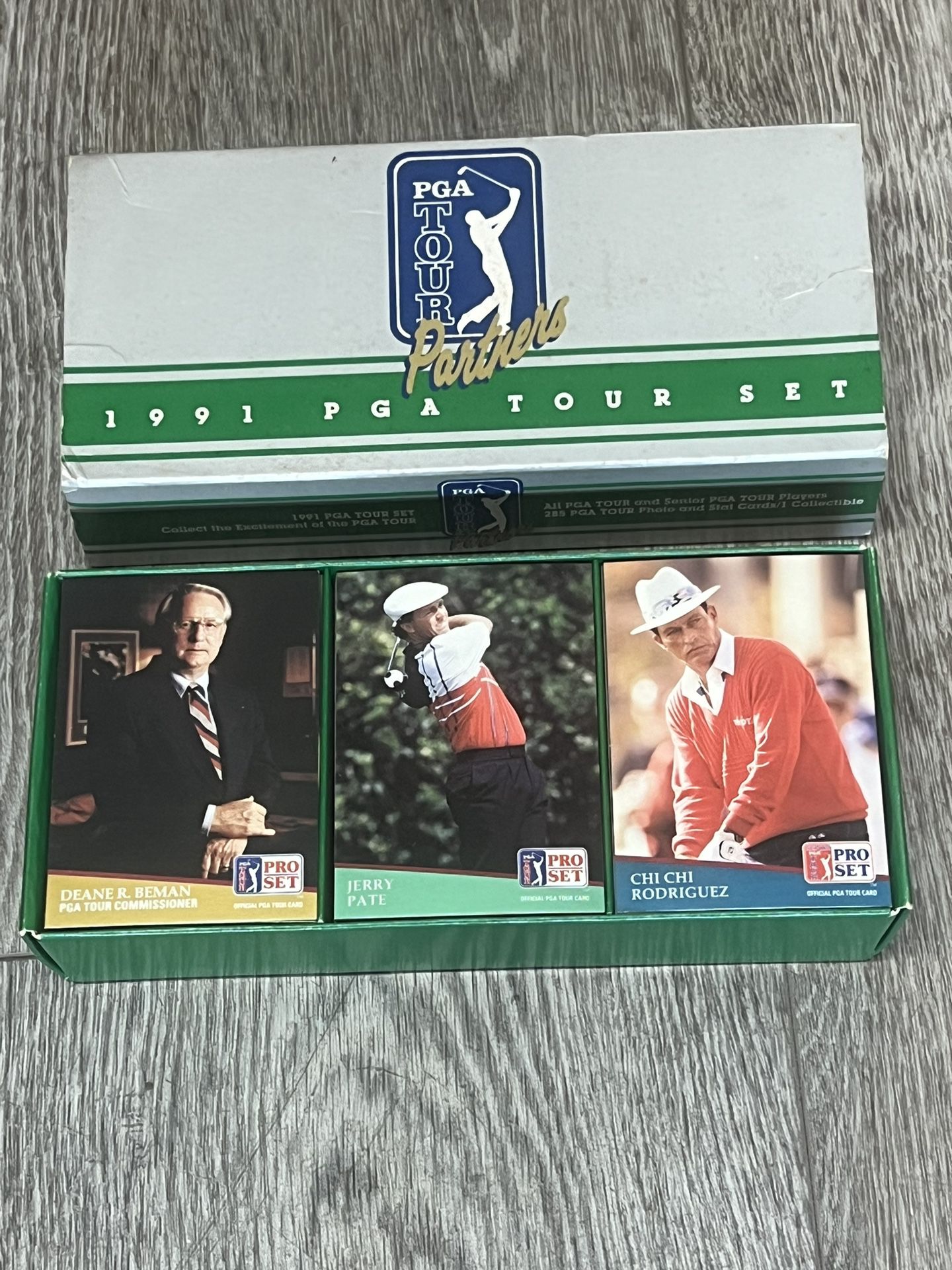 1991 PGA Tour Golf Trading Card Set 