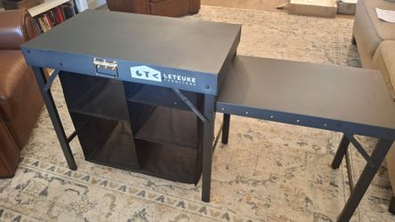 Black stone grill folding camp table