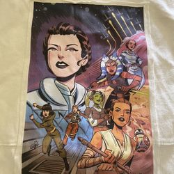 New DISNEY Star Wars Women Of The Galaxy Spirit Jersey XXL