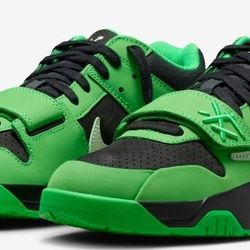 Travis Scott Jumpman Jacks Spark Green SZ 8