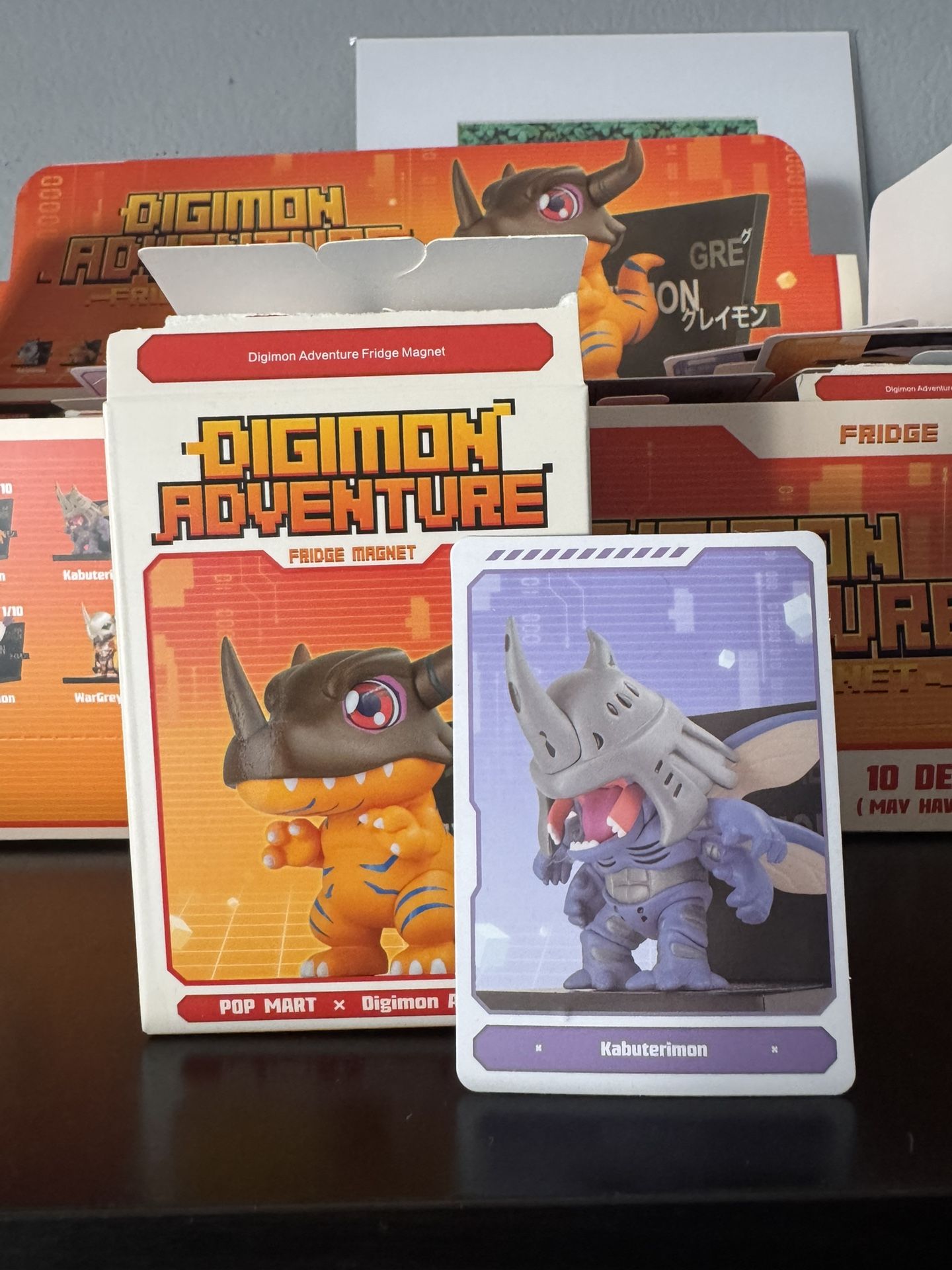 Digimon Adventure PopMart Fridge Magnet Figures Kabuterimon