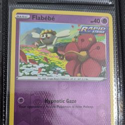 Pokemon Card Flabebe Holo