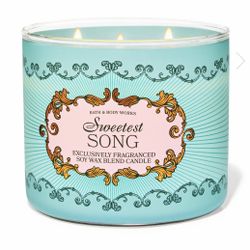 Top seller! BATH & BODY WORKS✨🕯💗SWEETEST SONG💗🕯✨3-wick candle $15 each or 2 for $28!   