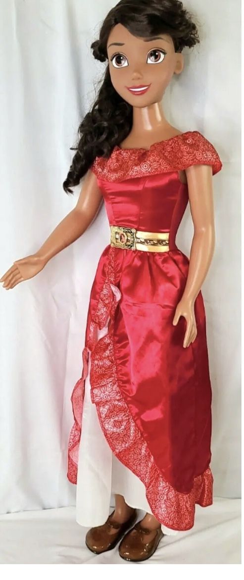 DiSNEY Fairytale Friends My Size Elena Of Avalor 38 Doll 3FT