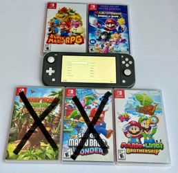 Nintendo Switch Lite + 3 Games