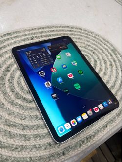 iPad 10th Gen Silver 256gb WiFi and Cellular