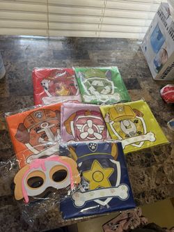 Paw Patrol Capes And Masks