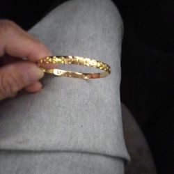 22k Bangle Bracelets 28grams Would Trade For Men's Gold Chain 