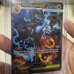 Pokemon Mega Charizard X EX SIR Phantasmal Flames 125/094 English Mint