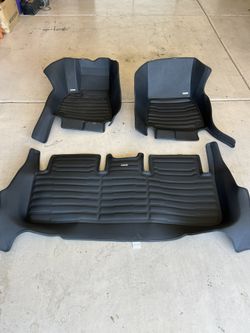 Tesla Model S 21 - 25 Custom Matts