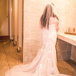 Wedding Dress And Veil