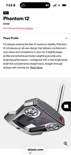 Scotty Cameron phantom 12 2026 putter