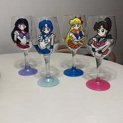 Wine Glasses Anime 