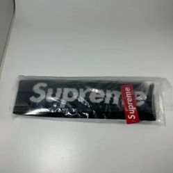 Supreme Box Logo Headband Black - Brand New, Sealed w/ Tags (NWT)