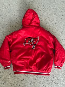 Vintage 2000’s TAMPA BAY BUCCANEERS Reebok Puffer Jacket. Size Large. Pre Owned.