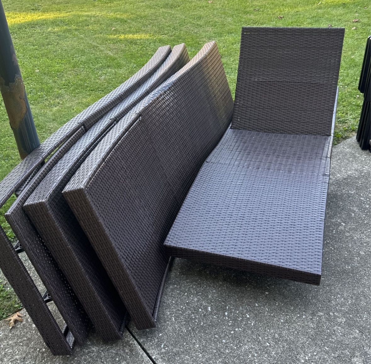 Chaise Lounge Set Of 4