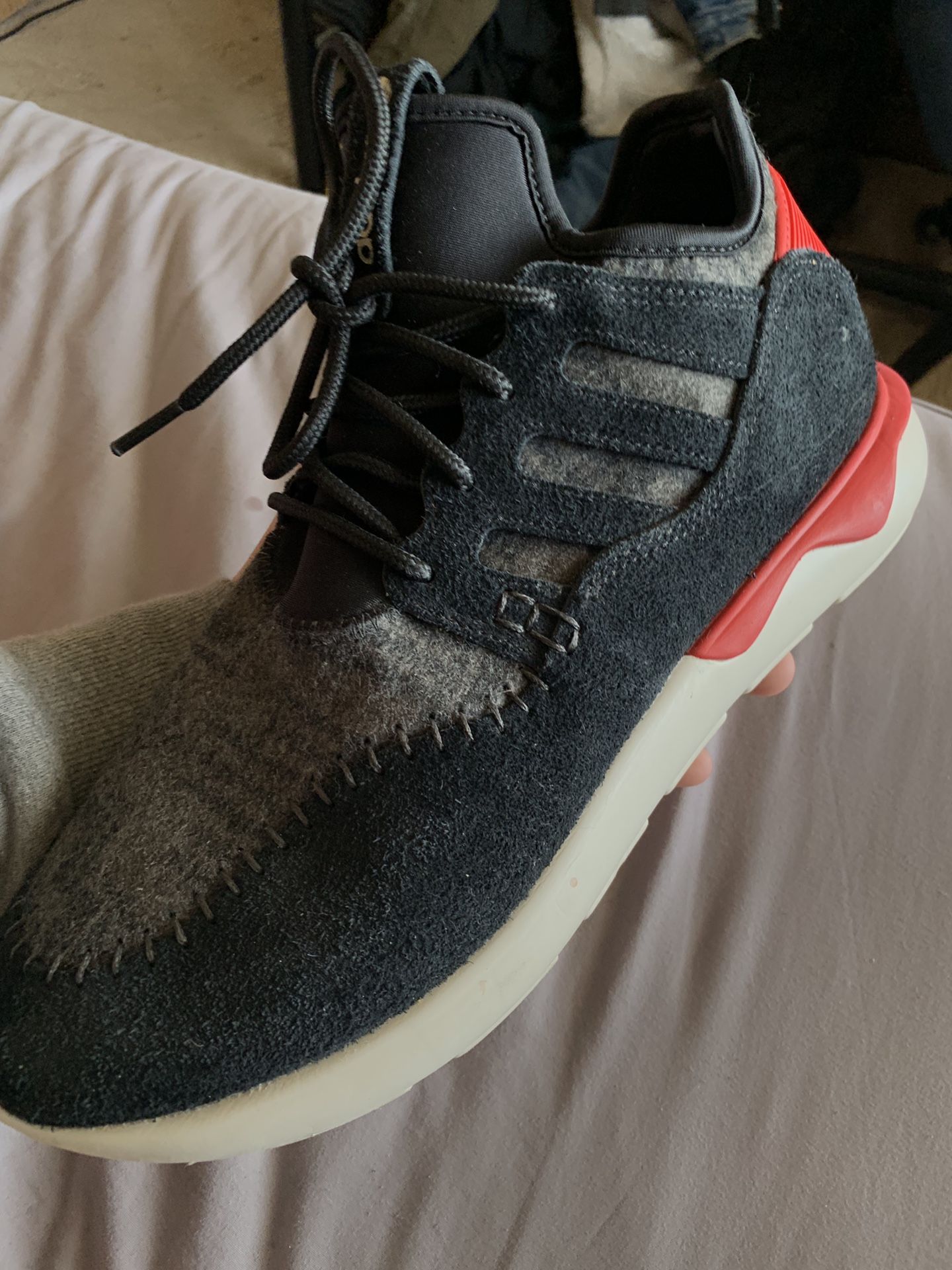 Adidas tubulars size 10 1/2