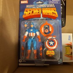 Secret Wars Captain America Marvel Legends
