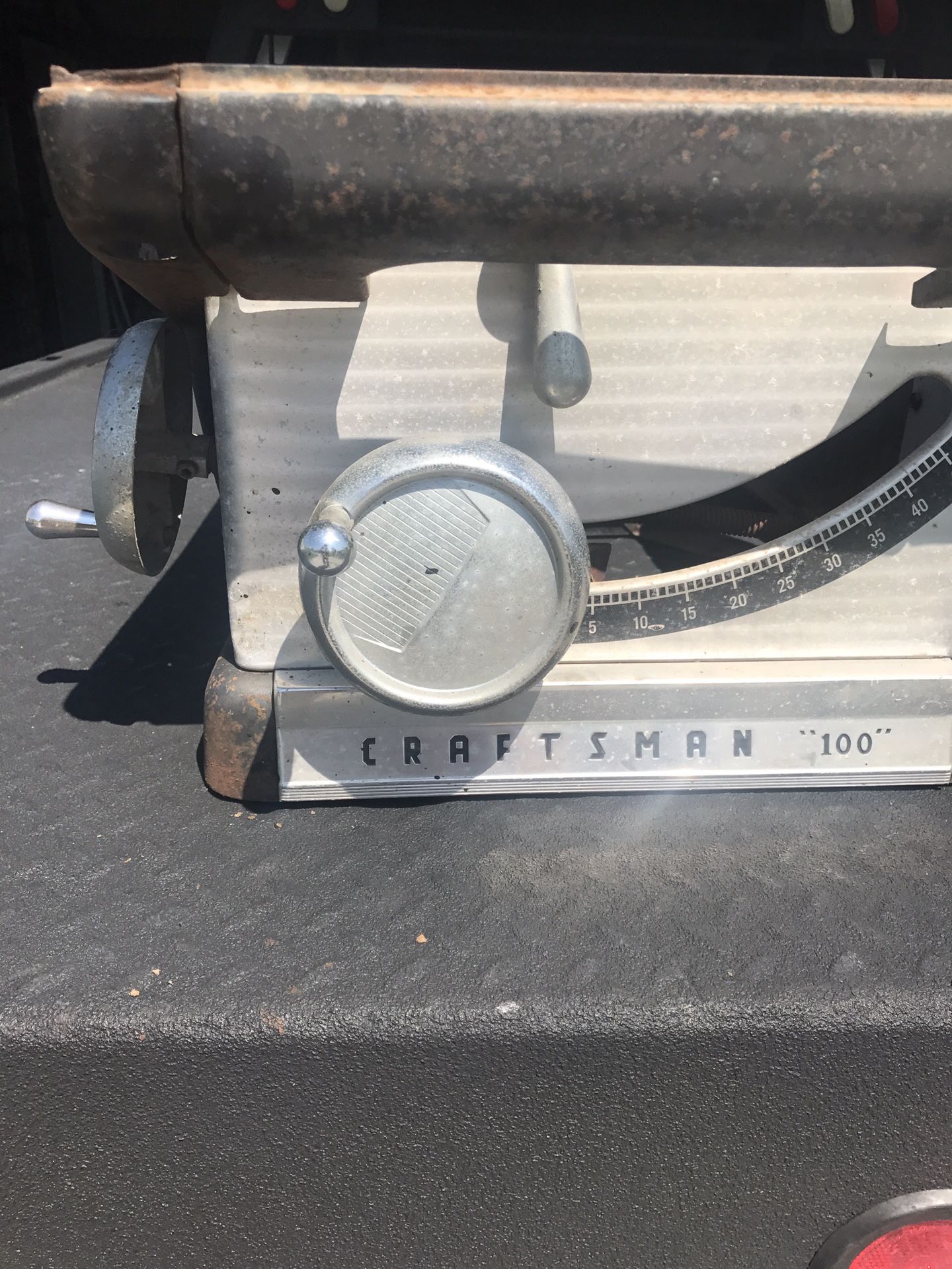 Vintage Craftsman "100" table saw for parts