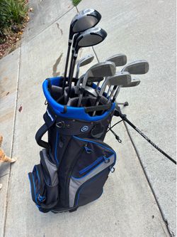 Golf Clubs Yamaha with bag boy golf bag right handed