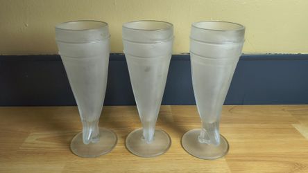 ✨ Elegant Glass Goblet Trio — Classy | Table Décor — Just $5