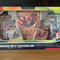 Pokemon TCG Incineroar Ex & Torterra Ex Special Collection