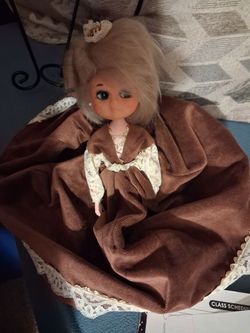 Old handmade doll