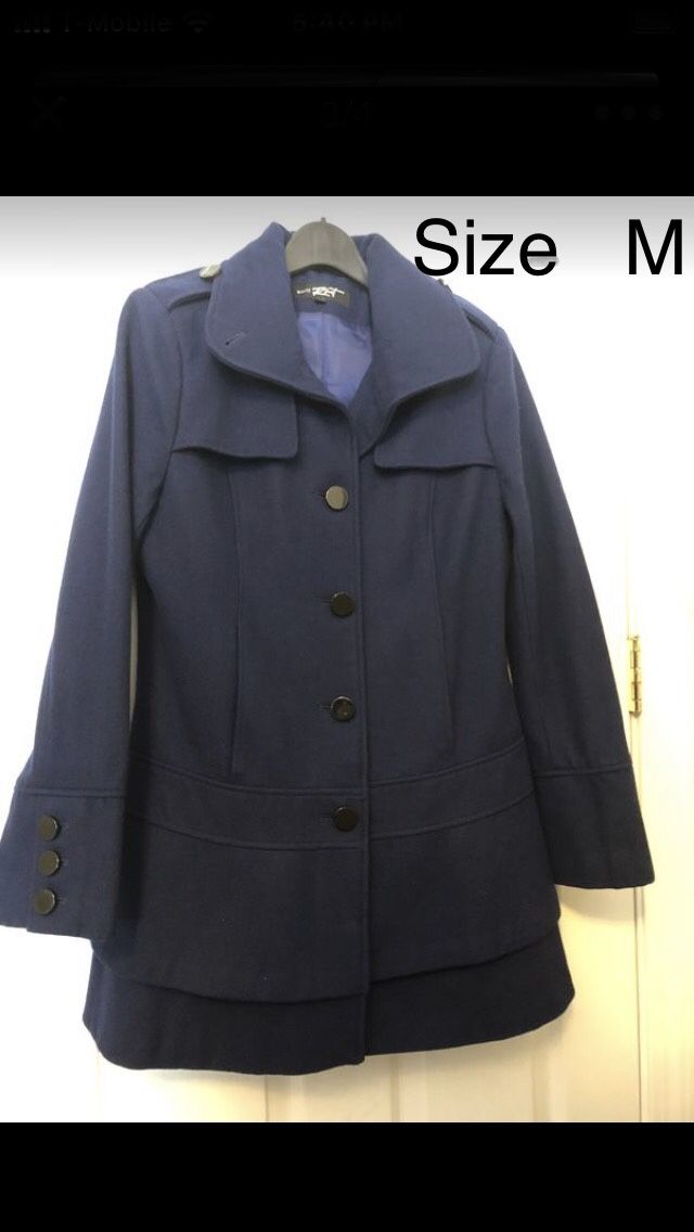 Coat Size Medium Each
