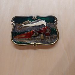 Train Belt Buckle