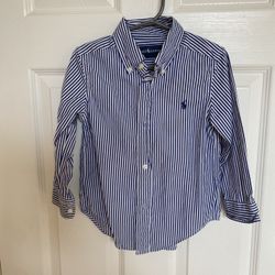 Toddler Boys Ralph Lauren Button Down Shirt 