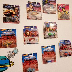HOTWHEELS MASTERS OF THE UNIVERSE COLLECTION 