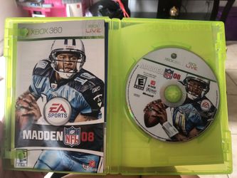 Madden NFL 08 Xbox 360