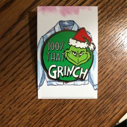 grinch christmas pin 