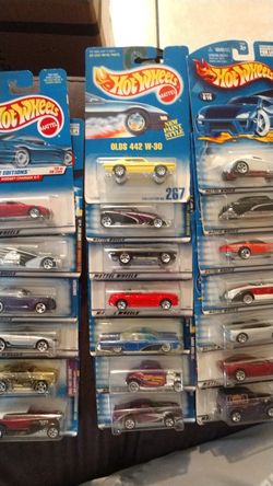 Unopened hot wheels