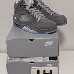 Nike Jordan 5 wolf grey 11 11.5 13
